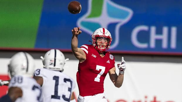 Luke McCaffrey, Nebraska football quarterback